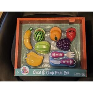 Mini Make Believe Slice & Chop Fruit Set - 17 Pieces
